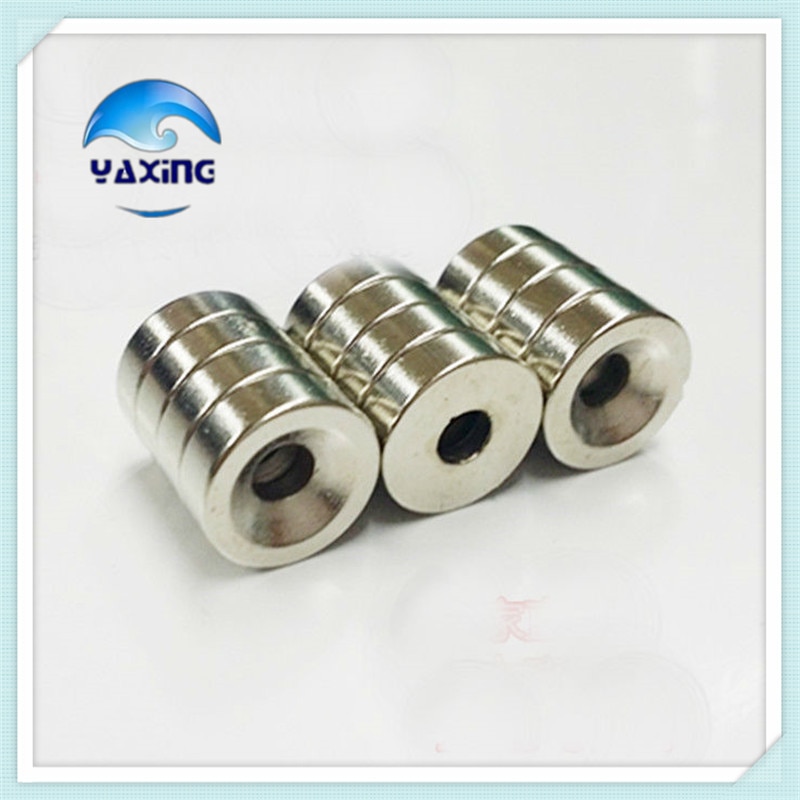 50 stuks 12mm x 3mm Gat 3mm N35 Super Prijs Neodymium magneet Ronde Ring ndfeb Magneten 12*3-3 12x3-3mm