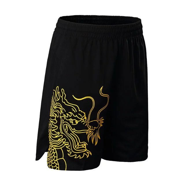 Chinese dragon adult Men Badminton shorts, Tennis shorts ,sports running soccer Table Tennis shorts , pingpong shorts