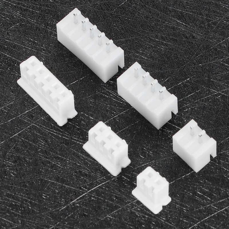 Pin Housing Connector Kit Cable Adapter Socket Terminal Block Male Female White