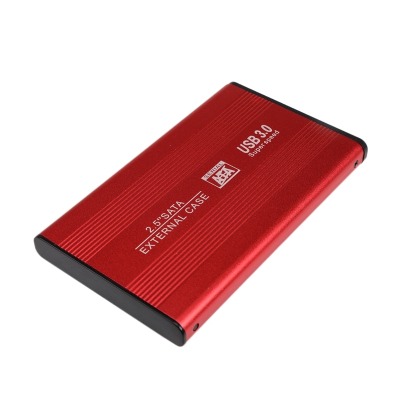 Liga de alumínio portátil 2.5 polegada hdd externo sata para usb 3.0 120gb de armazenamento de alta velocidade disco rígido de estado sólido