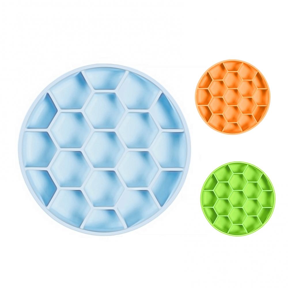 Honeycomb Anti-Gulping Non Skid Slow Feeder Eating... – Grandado - Capan Slow Feeding Design Prevent Gobbling