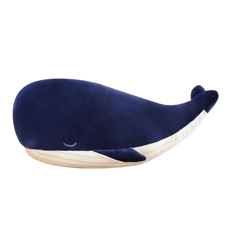 Grande Blu Balena Peluche Gigante Che Abbraccia Cuscino Morbido Cuscino Giocattolo per Bambini Regali P31B