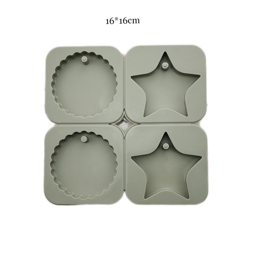 Diy aromaterapi gips tabletter silikon mögel aromatiska vax skivor mögel diffus sten handgjorda hängande silikon mögel: Plommon