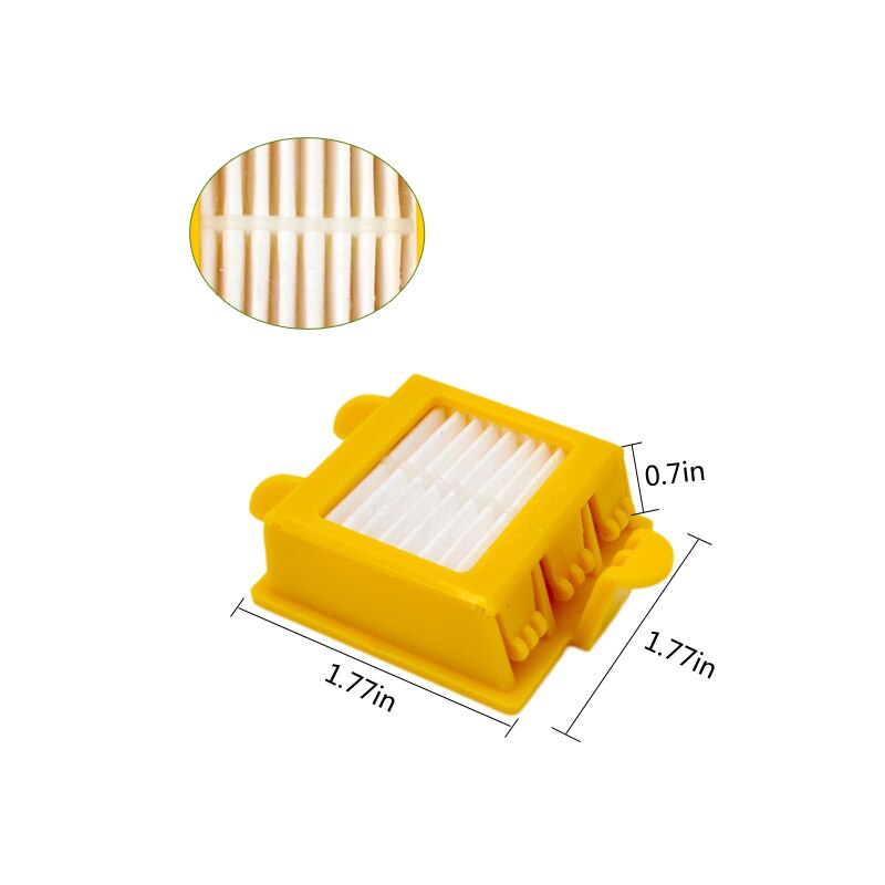 Cepillo principal de para iRobot Roomba, cepillos laterales, accesorios de filtro Hepa, Serie 700, 770, 780, 790, 772, 774, 775, 760
