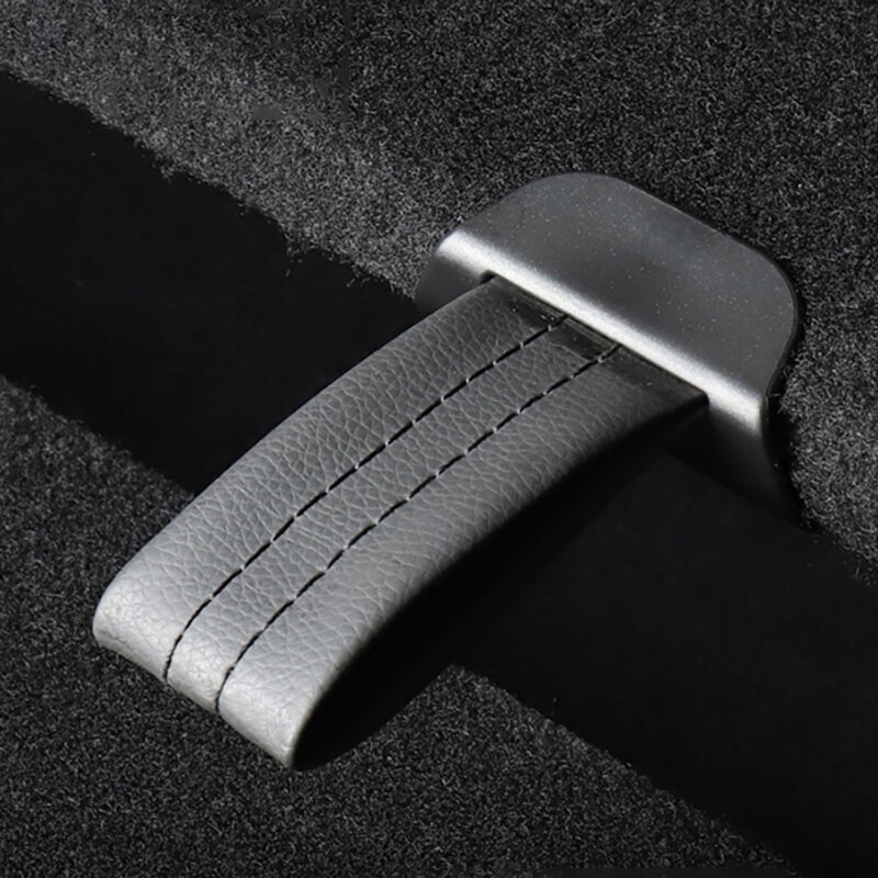 Car Leather Interior Trunk Board Handle Trunk Portable Handle for Tesla Model Y Car Styling