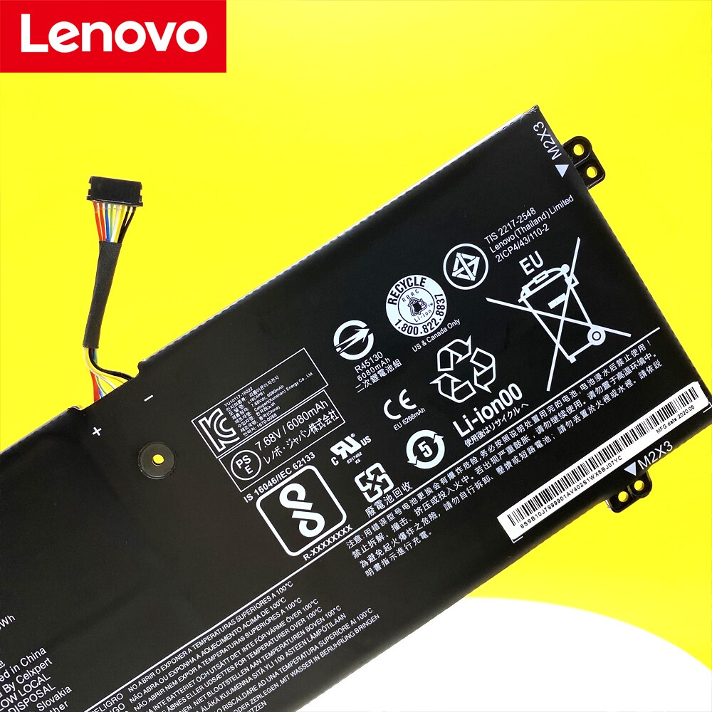 Batería Original para portátil Lenovo Yoga 720-13IKB-80X60050GE 730-13IKB-81C 81CT007YGE L16L4PB1 L16C4PB1 L16M4PB1, novedad