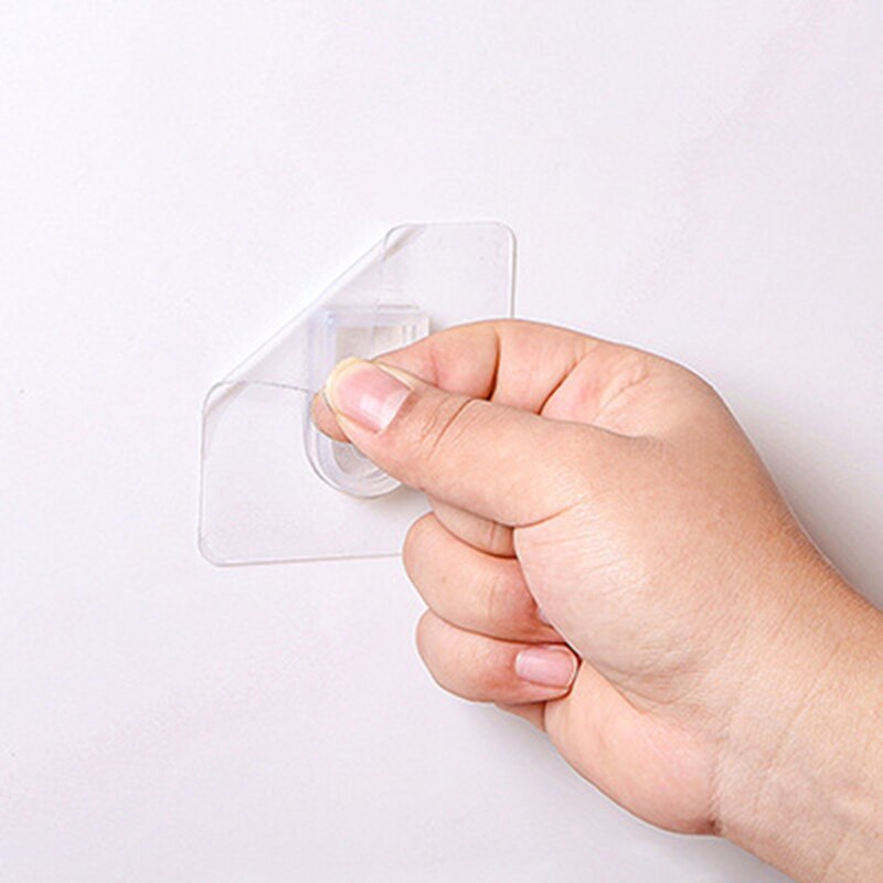 Wall Mount Rotating Cruet Condiment Seasoning Jars Punch-Free Spices Pepper Salt Shakers Holder Kitchen Storage Rack Organizer: 6 Pcs Wall Stickers