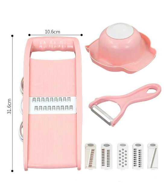 5/7 in1 Gemüse Obst Schneidemaschine Multifunktionale Manuelle Lebensmittel Reibe Cutter Kartoffel Haushalt Zerhacker Küche Veggie Dicer Spielereien: dunkel khaki