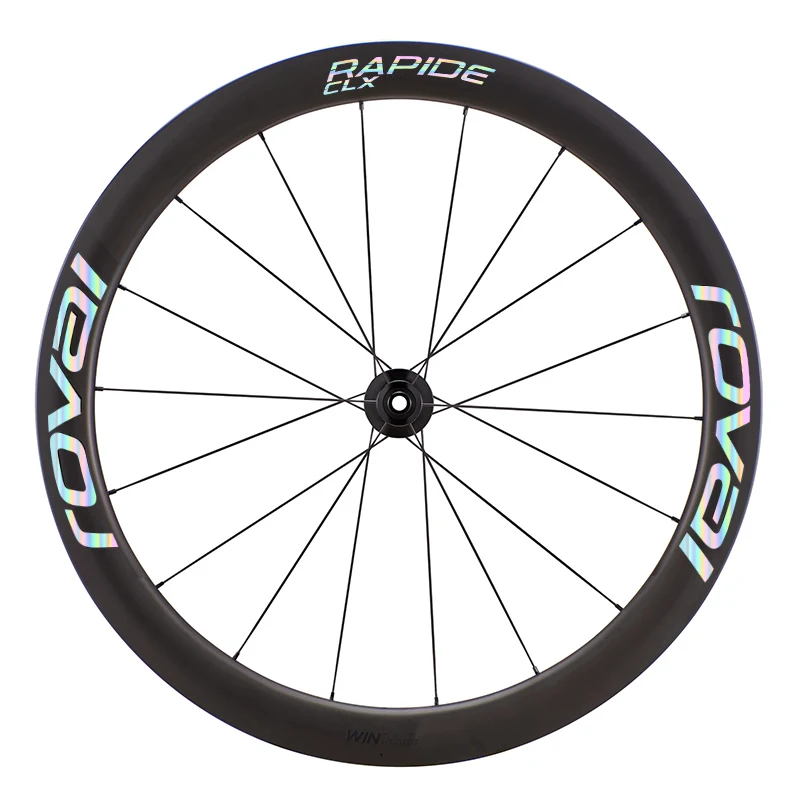 Racefiets RAPIDE CLX Wielset Stickers Fietsen Waterdichte Decoratieve Sticker Fiets Velg Decals Fietsaccessoires: Paars