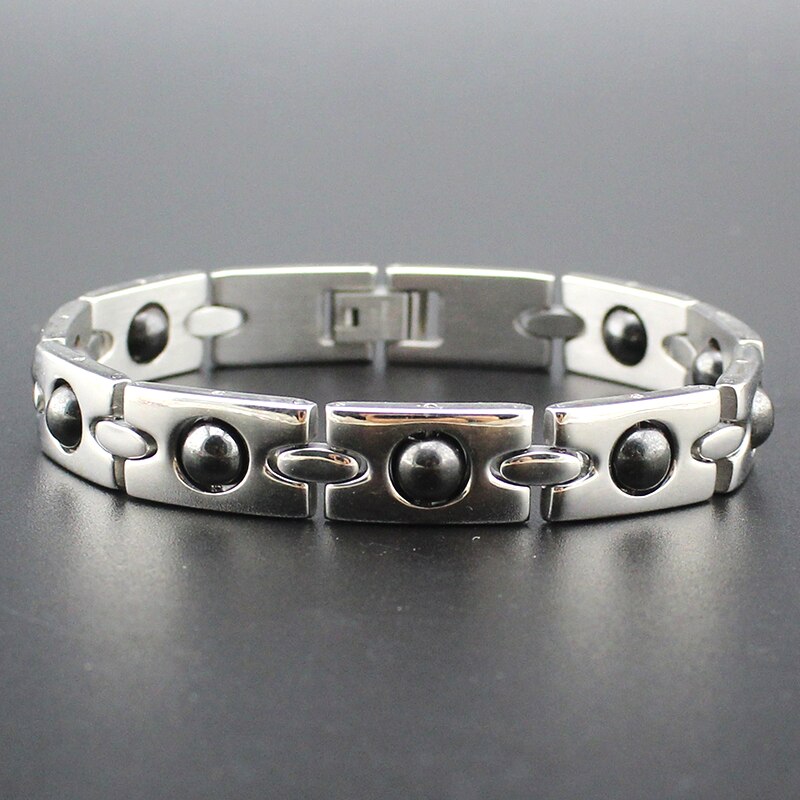 Hapiship mannen/vrouwen energie 316l roestvrijstalen therapie ketting/armband verjaardag  tg23-9