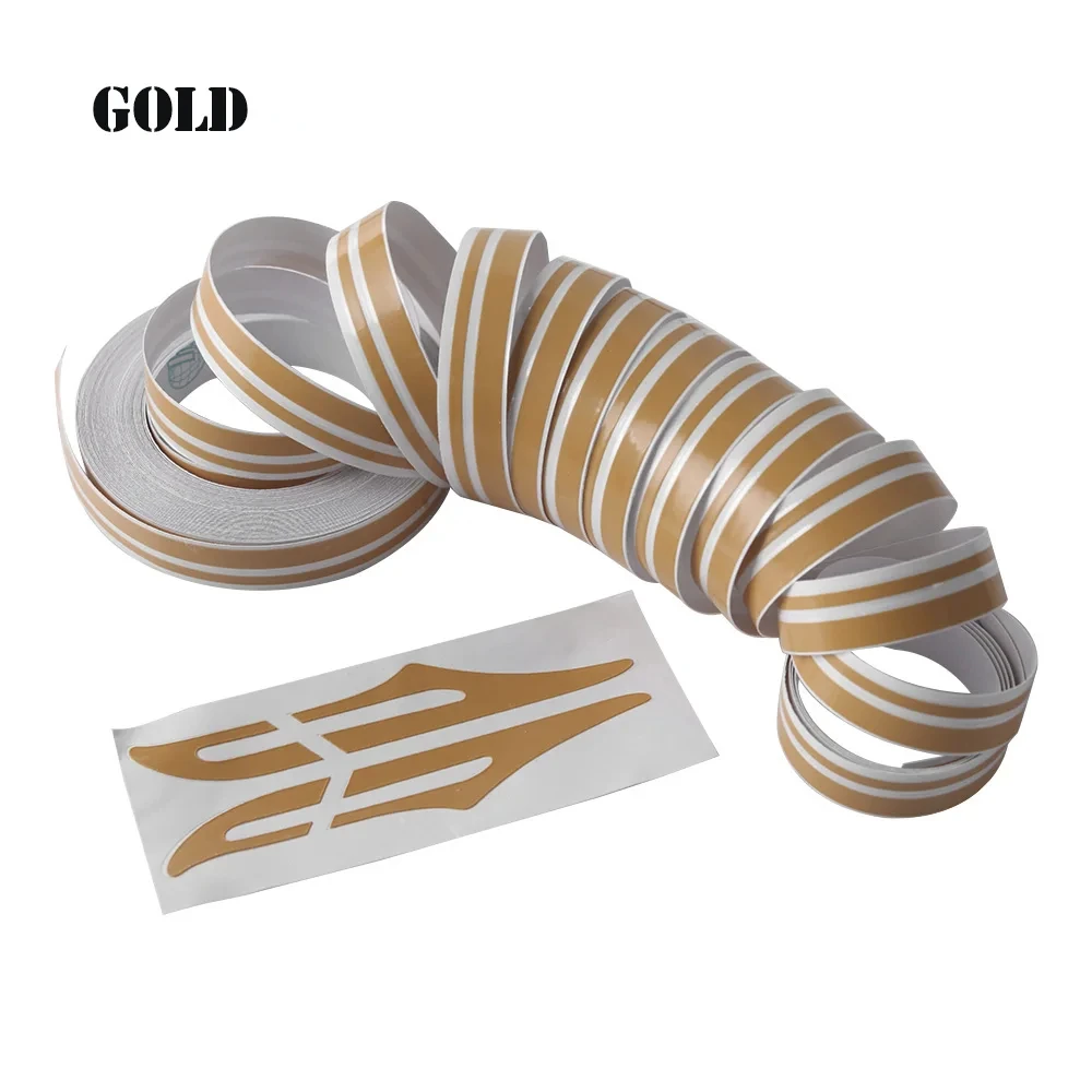 1 rol veelkleurige striping pin streep steamline dubbele lijn tape auto body sticker vinyl sticker auto decoratie styling tools