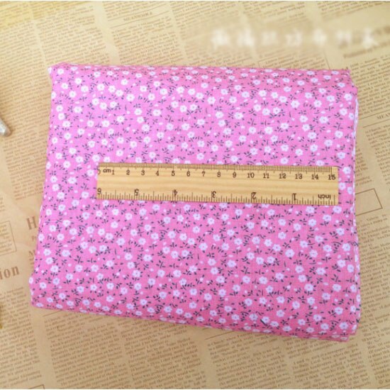 Series 7 pieces Assorted Pre-Cut Bundle Charm Cotton Quilt Fabric 25cm x 25cm for DIY Sewing Craft Flower Fabric