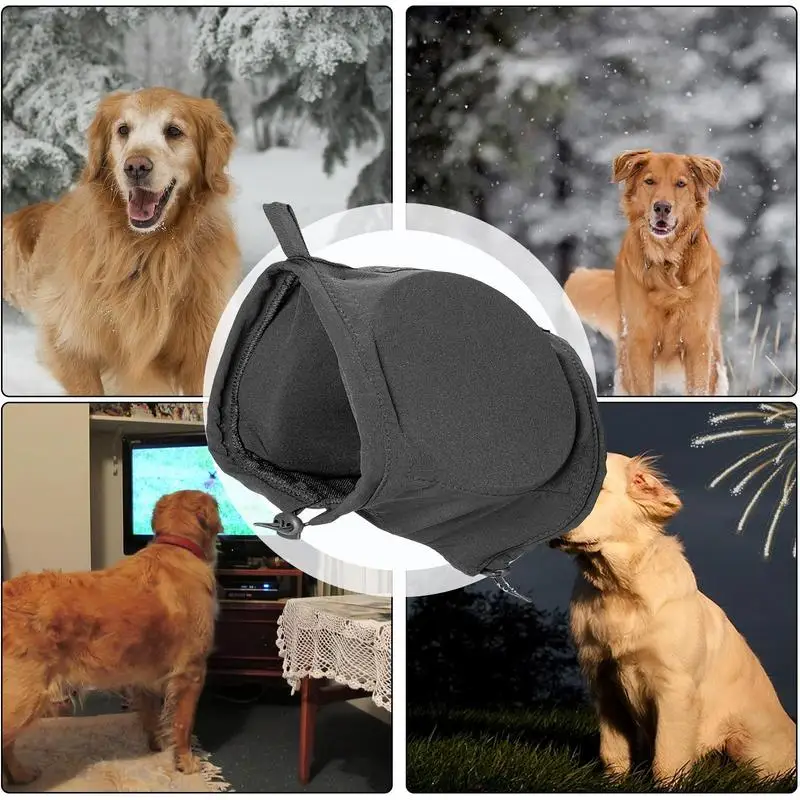 Hond Oorbeschermers Ruisonderdrukking Gehoorbescherming Anti-geluid Lawaai Hondenbenodigdheden Oorbeschermers Huisdier Reductie Ruisonderdrukkende Oorwarmers