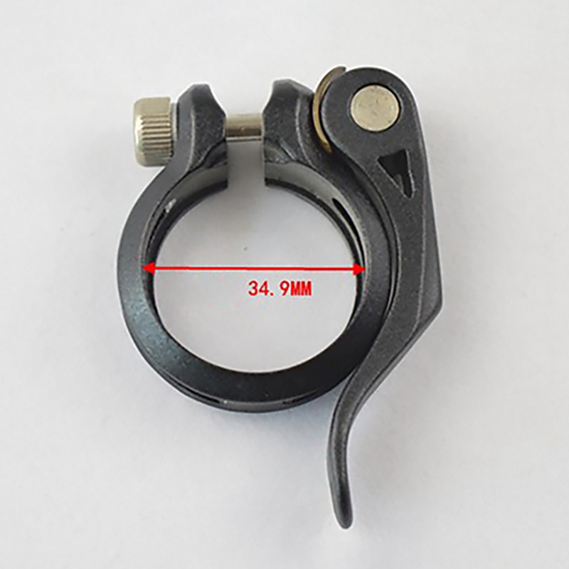 Fiets Zadelpenklem Quick Release Bike Zadelpenklem Zandstralen Aluminium 34.9Mm