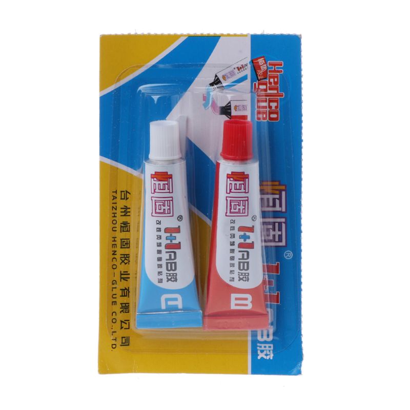 2Pcs Epoxy Resin Adhesive AB Glue For Glass Metal Ceramic Wood Multipurpose Glue