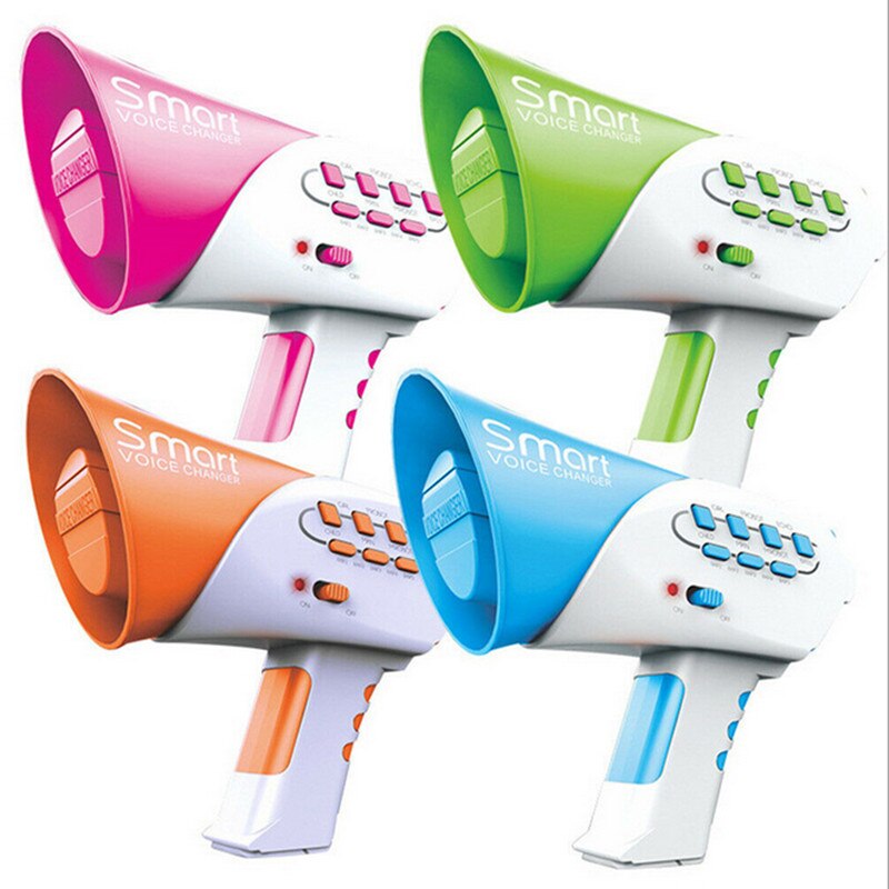 Kinderen Voice Changer Volwassenen Kids Smart Versterker 7 Verschillende Grappige Voice Kinderen Party Speelgoed Klinkende Speelgoed Kids