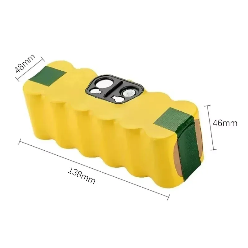 Original 12800mAh 14.4V Battery for iRobot Roomba 500 600 700 800 Series 510 530 550 580 620 630 650 760 Vacuum Cleaner Battery