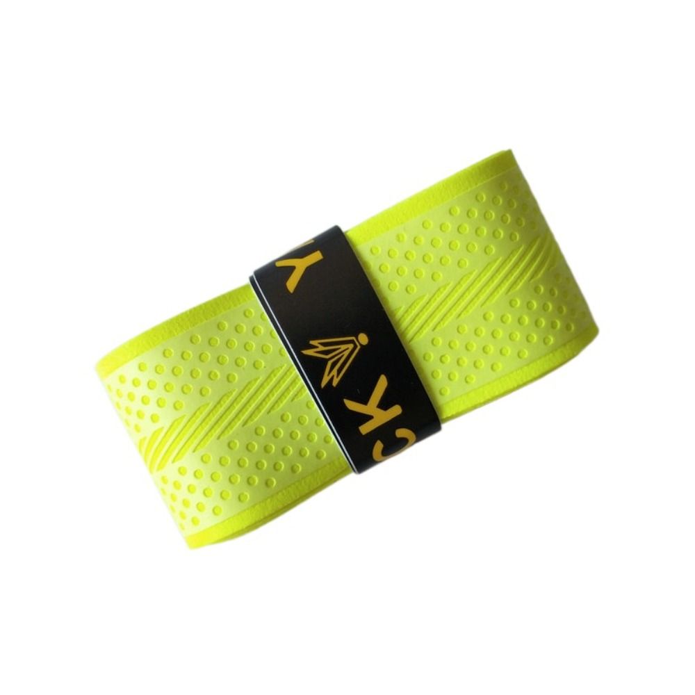 Breathable Multi-color Badminton Racket Overgrips PU Pressure Point Grip Tape Tennis Paddle Non-Slip Over Grips: SKY BLUE