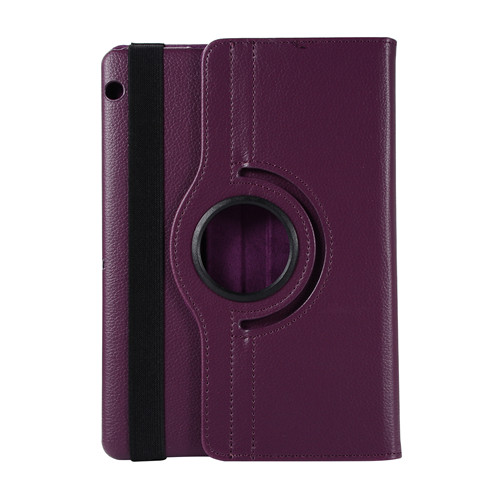 360 Rotating Case for Huawei MediaPad T3 10 9.6 T5 10.1 M5 8.4 10.8 M6 10.8 Tablet Funda for Huawei T3 10 Play Pad 2 9.6 Cover: iPad Pro11 2020 / PURPLE