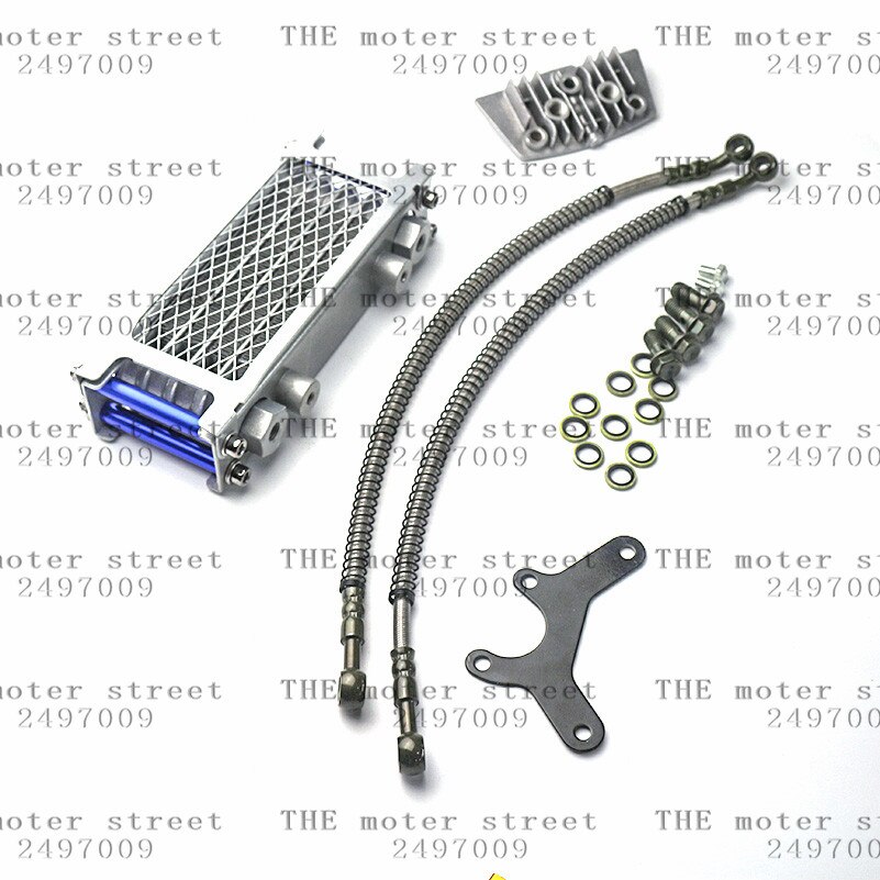 Motor Horizontal de 50 70, 90, 110cc, 125cc, 140cc, hecho en China, Dirt Pit Monkey Bike ATV, ventilador de enfriamiento por aceite para motocicleta: blue for 50 to 140cc