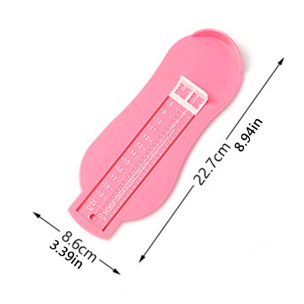 Kids Foot Measuring Device Adjustable Foot Gauge Scale Ruler Kids Shoe Sizer Portable Measure Tool