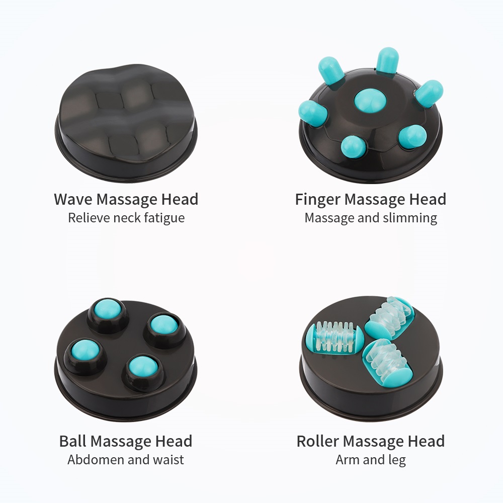 4 in 1 Elektrische Vibration voll Karosserie Massagegerät Abnehmen Massage Rolle für Taille Verlieren Gewicht Anti Zellulitis Körper Hebe Gerät