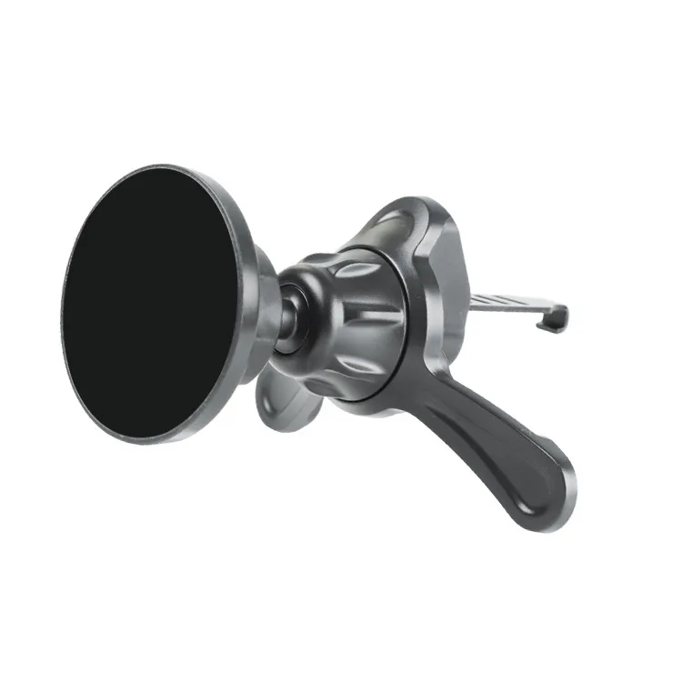 Soporte magnético para teléfono de coche, soporte magnético fuerte para ventilación, navegación, soporte Universal para teléfono móvil con Clip, soporte para teléfono móvil para coche: Blanco