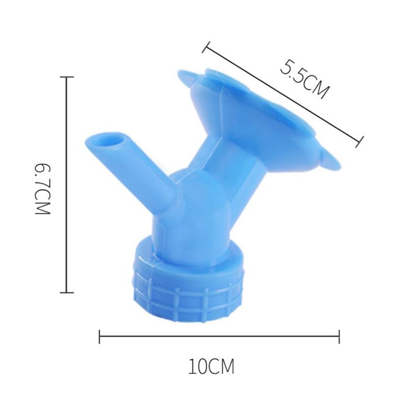 2In1 Potplanten Gieter Gereedschap Plastic Sprinkler Nozzle Voor Bloem Waterers Fles Gieters Sprinkler Tuin Gereedschap