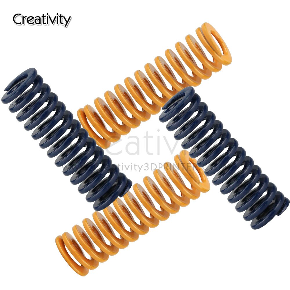 Piezas de impresora 3D Spring, resorte de nivelación de 8x20MM, accesorios Reprap importados para Ender 3 Anet A8, 4/10 piezas