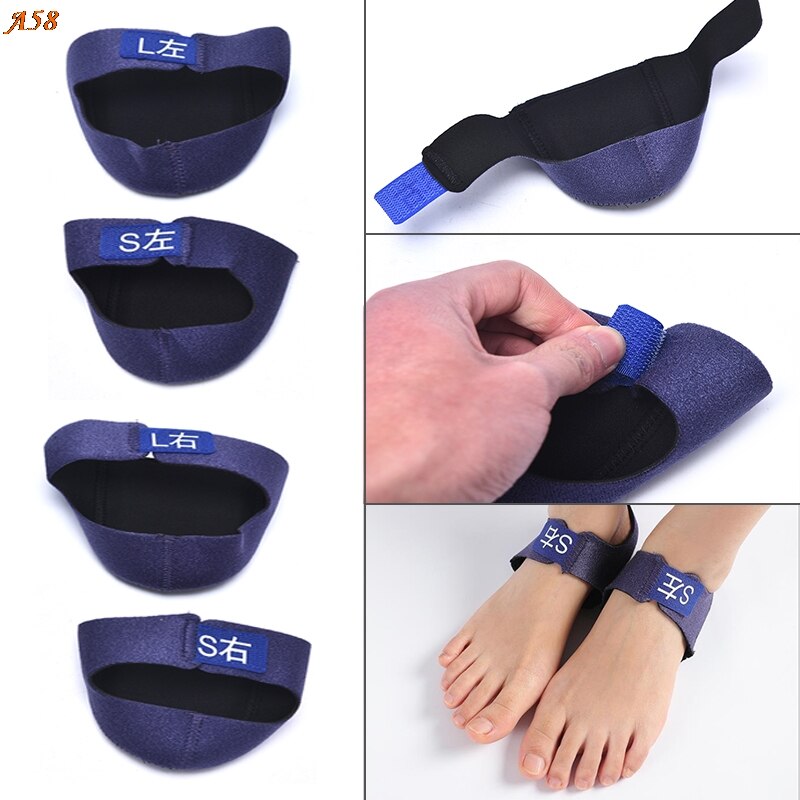 2pcs Heel Protector Protective Sleeve Spur Pad For Relief Pain Plantar Fasility