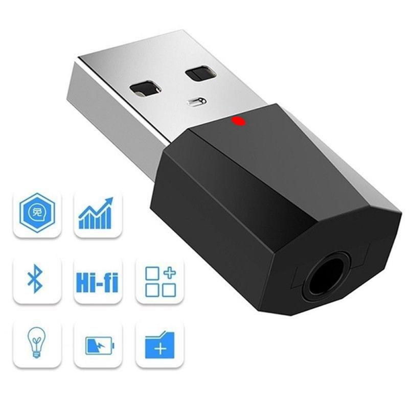 Wireless USB Bluetooth Adapter Audio Receiver 3.5MM PC Bluetooth Mini Audio Receiver Bluetooth Transmitter For Computer PC