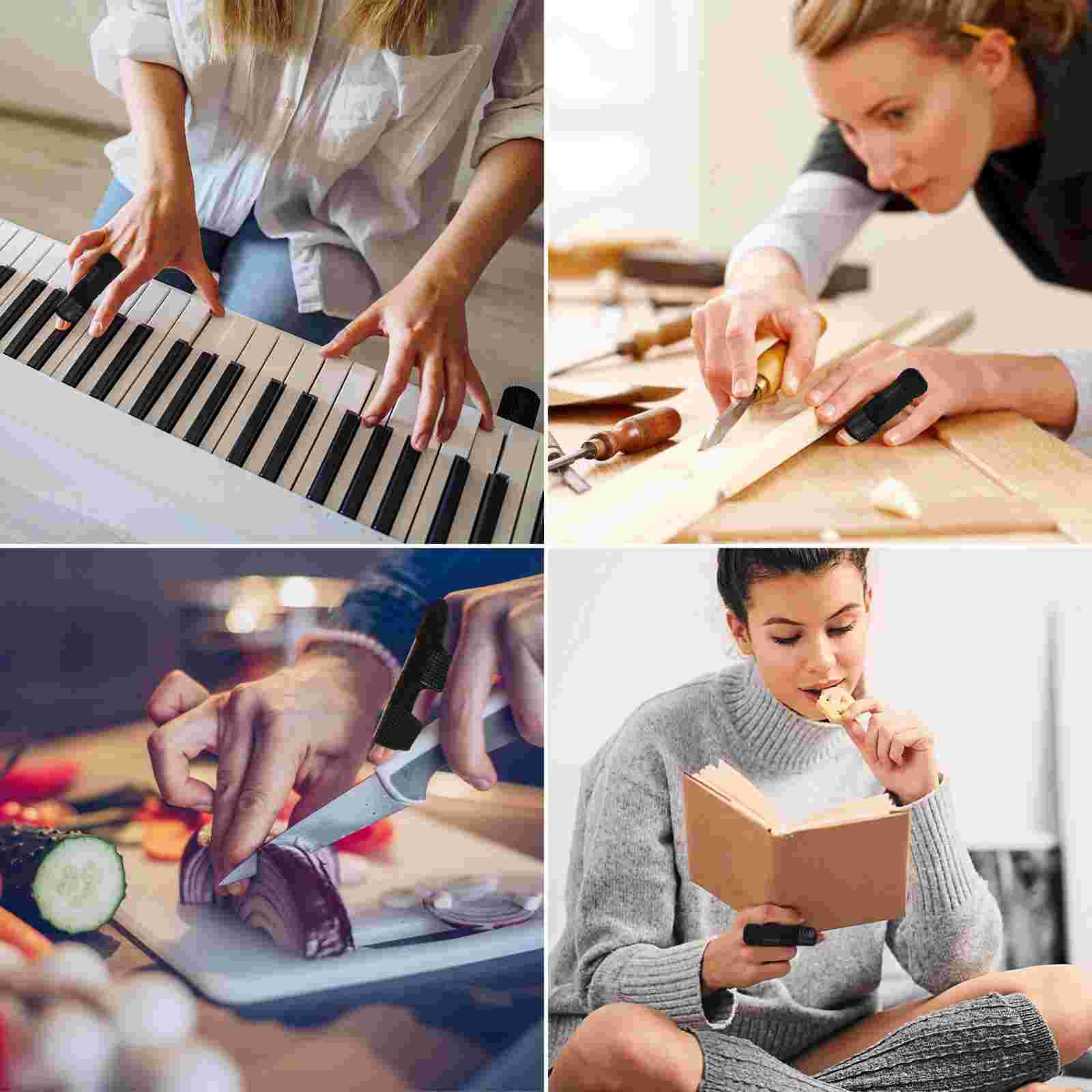 2pcs Comfortable Breathable Finger Splint Finger Straightener Finger Brace for Arthritis Trigger Finger