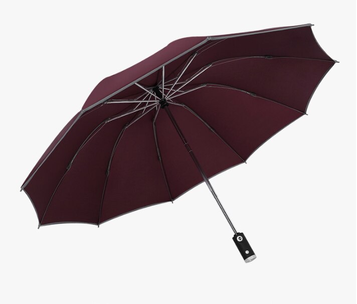 Original xiaomi automatisk folde automatisk åben omvendt paraply mandlig solrig regn stærk reflekterende anti-vind paraply