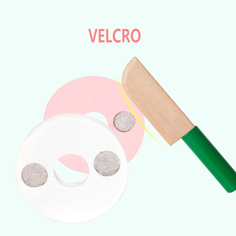 Keuken Set Voor Kinderen Simulatie Dessert Snijden Keuken Speelgoed Kinderen Houten Miniatuur Nep Houten Voedsel