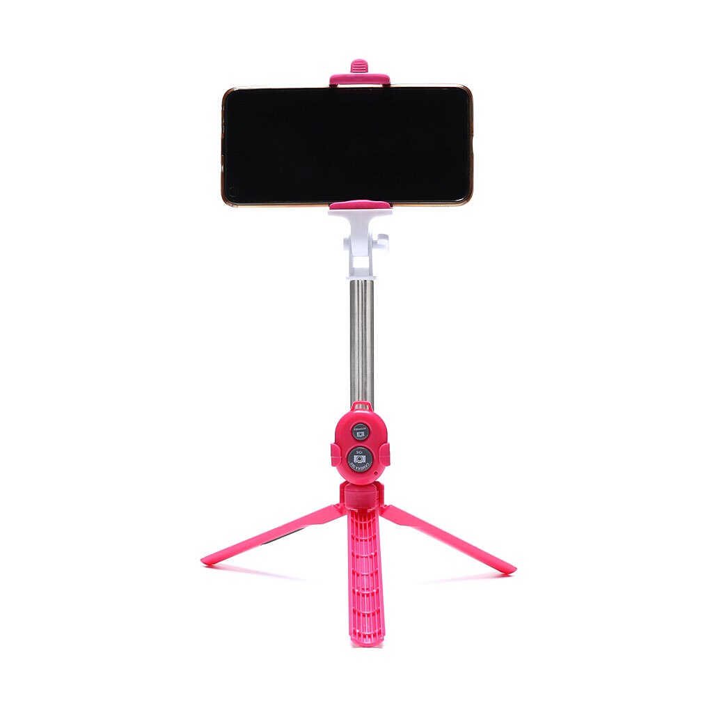 3 w 1 Bezprzewodowy Kijkek Selfie Bluetooth + Mini Statyw z Pilotem do Telefonu