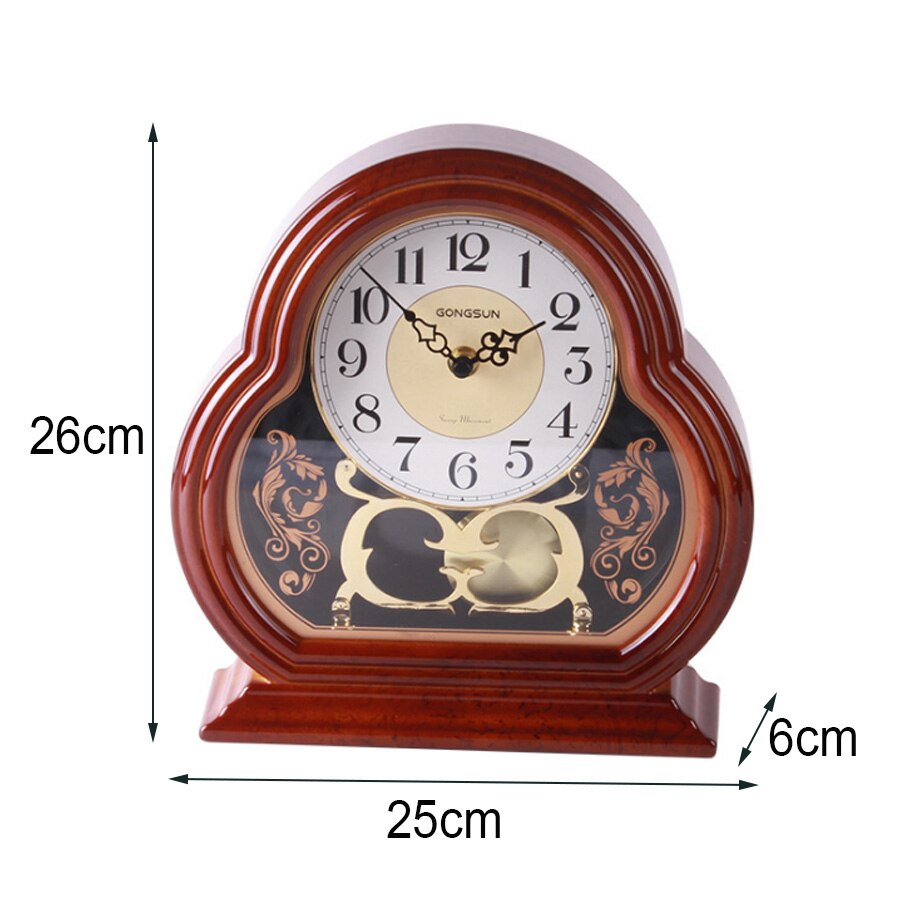 European Table Clock Wall Desktop Decoration Livin... – Grandado