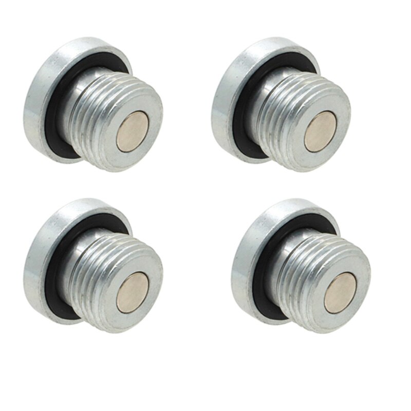 Bouchon de vidange de boîte de vitesses avant magnétique M18X1.5 2203738, pour Polaris ACE Sportsman RZR Ranger général Brutus Scrambler –: 4 Piece