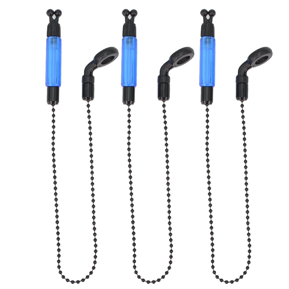 3pcs Bobbins Hangers Accessories Carp Illuminated Practical Bite Indicator Tackle Swinger Light Alerter Fishing Alarms Outdoor