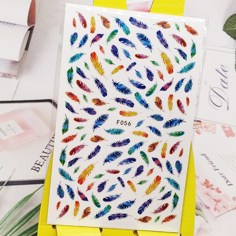 3D Aufkleber Für NäGel Anker Hai Rettungsring Entwürfe Nagel Kunst Dekorationen Folie Decals wickelt Manikübetreffend Zubehör Decoraciones: Braun