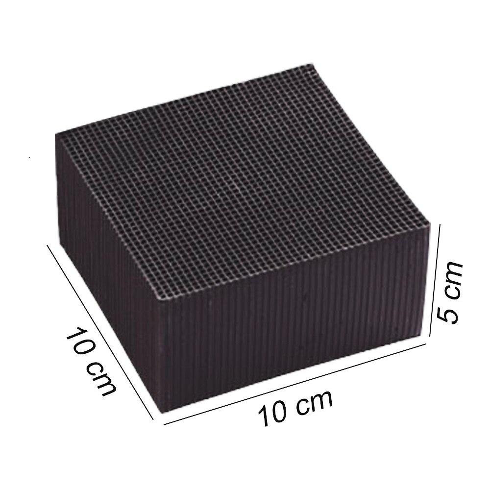 Aktivkohle Wasser Filter Eco-Aquarium Wasserfilter Würfel 10X5CM Waben Ultra Starke Filterung & Absorption Filter: Ursprünglich Titel