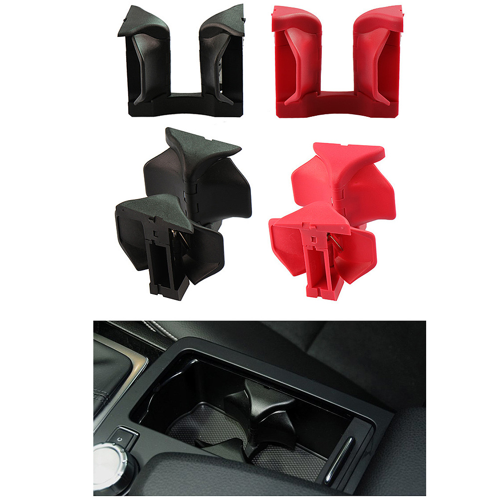 Portavasos Consola Central Coche - PA66 + GF30 - para Mercedes-Benz C E GLK W204 W207 W212 X204