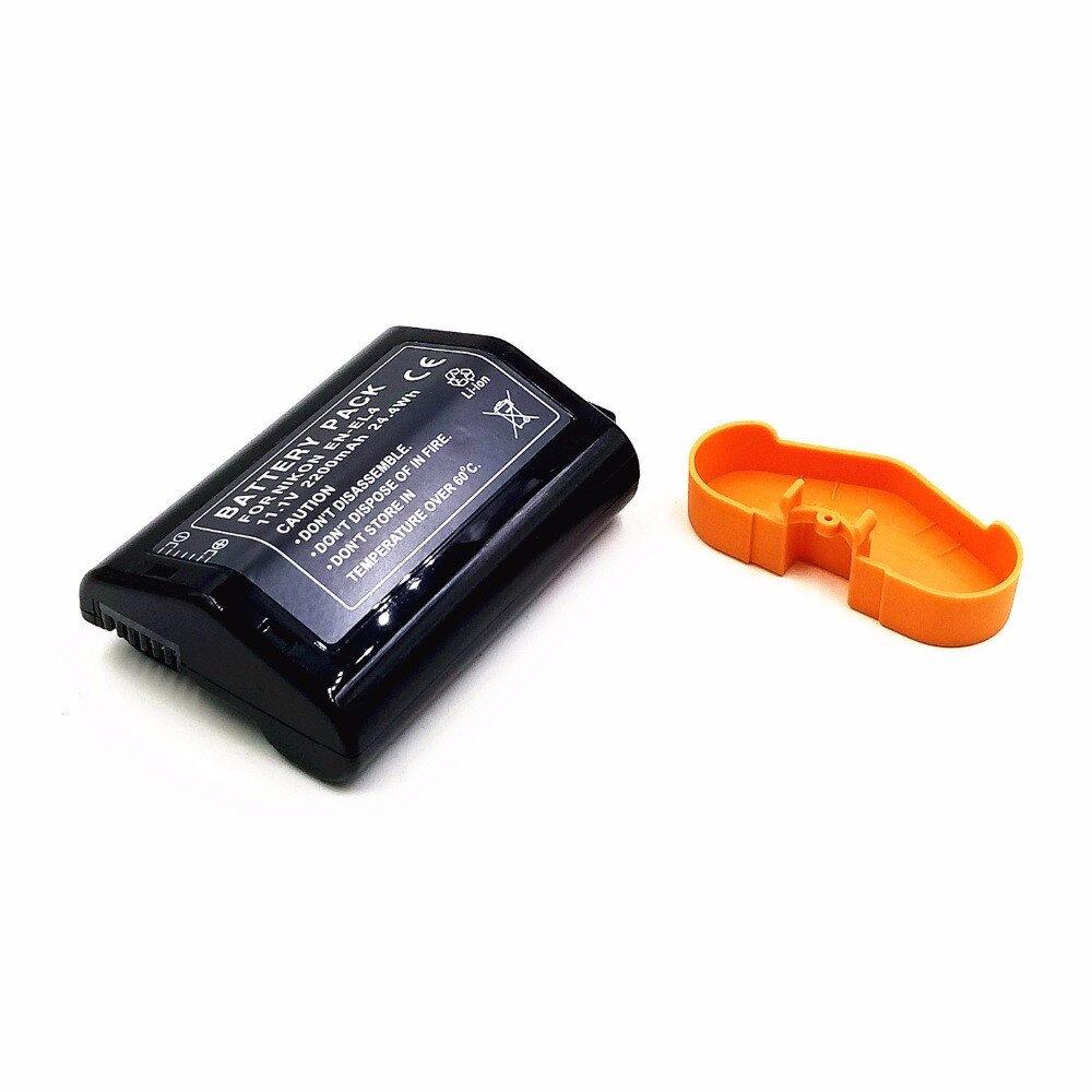 WHCYonline 2200mAh EN-EL4 es EL4 ENEL4 batería para cámara digital para Nikon D3 D3S D3X D2H D2HS D2X D2XS F6 PM105
