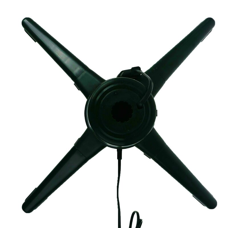 Spina ue 40/50cm albero di natale base rotante elettrica supporto staffa in plastica albero di natale supporto inferiore supporto parti di natale