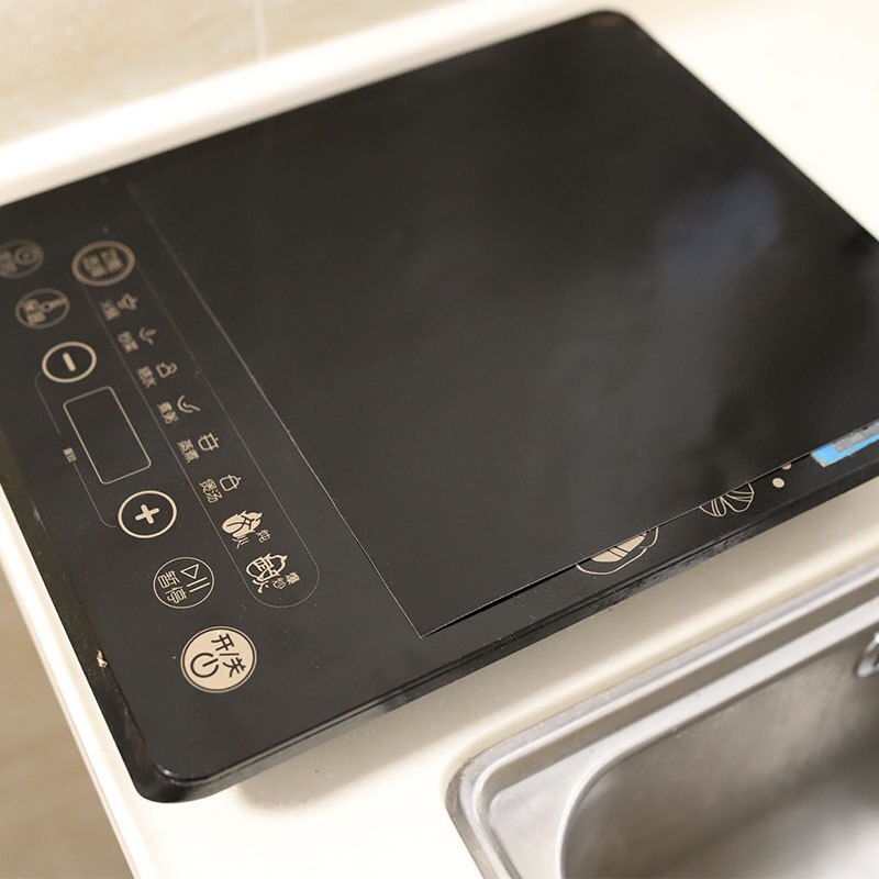 Induktion kogeplade mat beskytter skridsikker silikone varmeisolering pad cook top cover genanvendelig til hjemmet køkken tilbehør