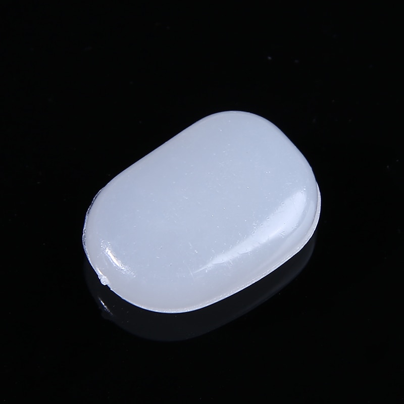 100pcs/set White Luminous Pebble Stones Gardening Aquarium Landscaping Pebbles Garden Walkways Decor