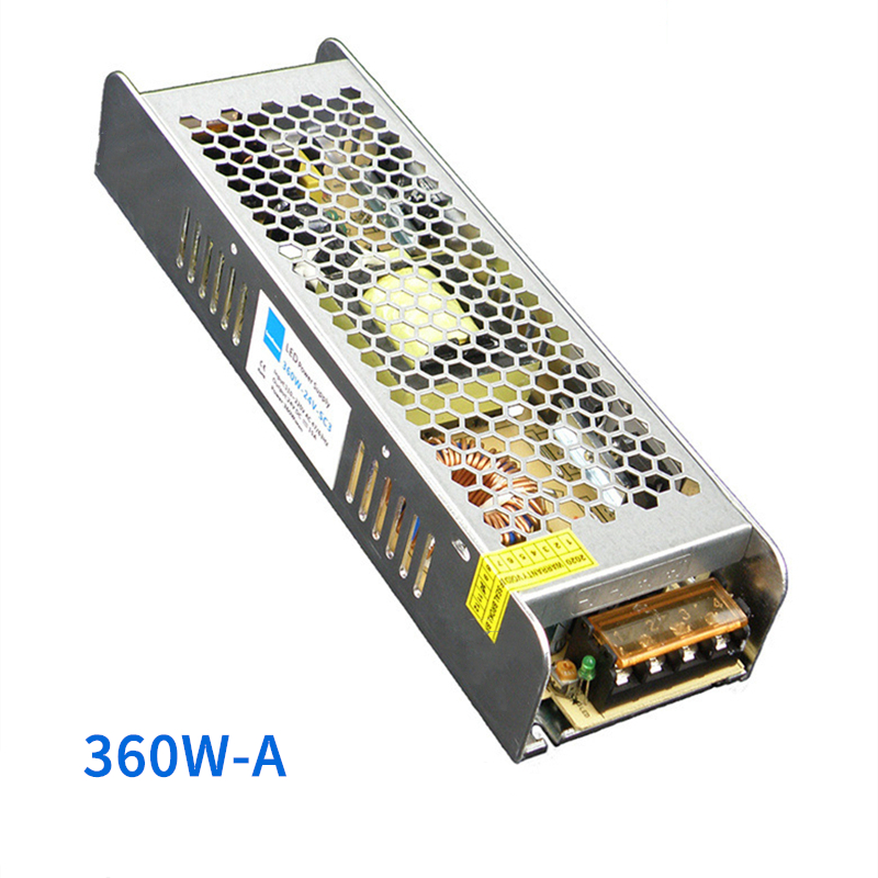 DC12/24V LED Lighting Transformer Switching Power Supply Adapter AC110-220V To DC12/24V 1A 2A 5A 10A 20A 30A Driver Strip Lamp: Output DC24V / 360W A