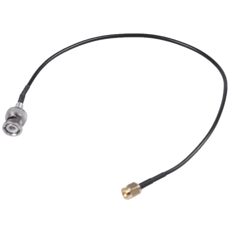 12.8 "macho do cabo sma da trança do rf ao conector masculino do adaptador de bnc
