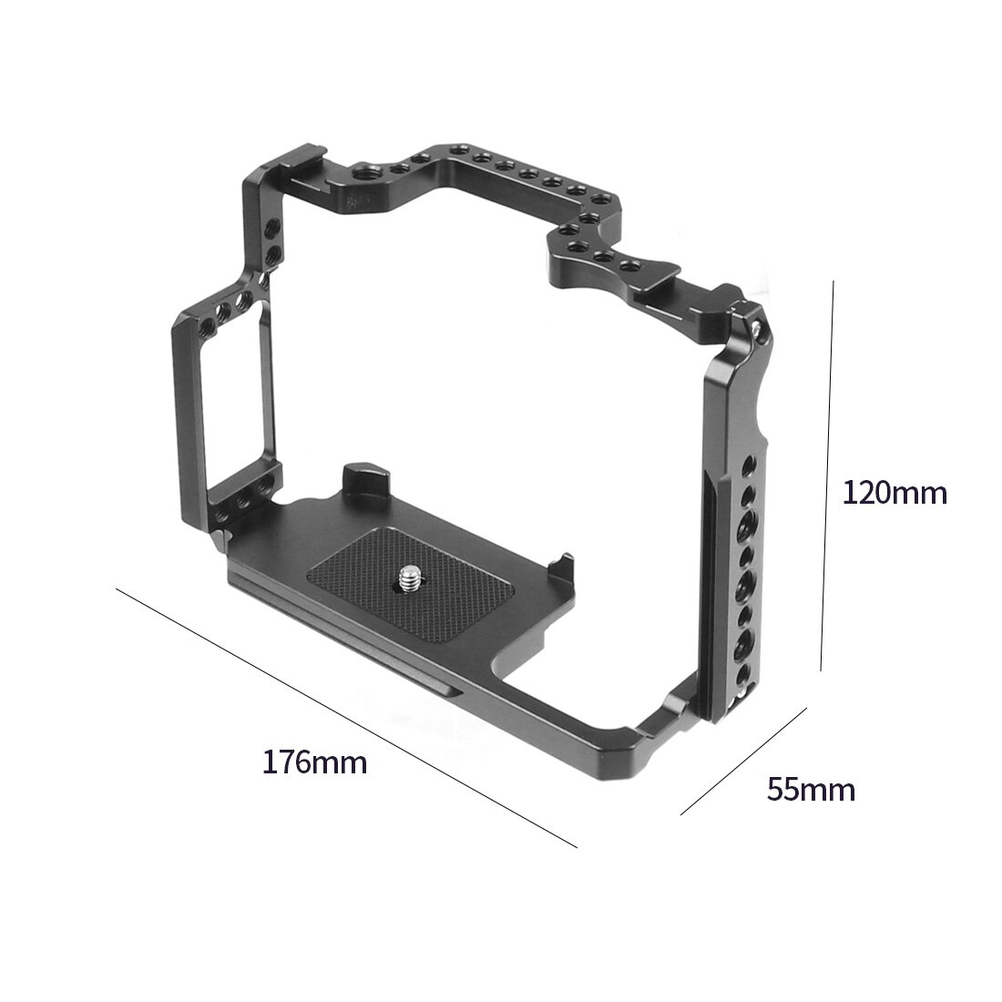 Bgning Aluminium Camera Kooi Voor Canon Eos 5D Mark Ii Iii Iv Dslr Beschermhoes Voor 5Ds 5D4 5D3 5D2 frame Cover Accessoires: Default Title