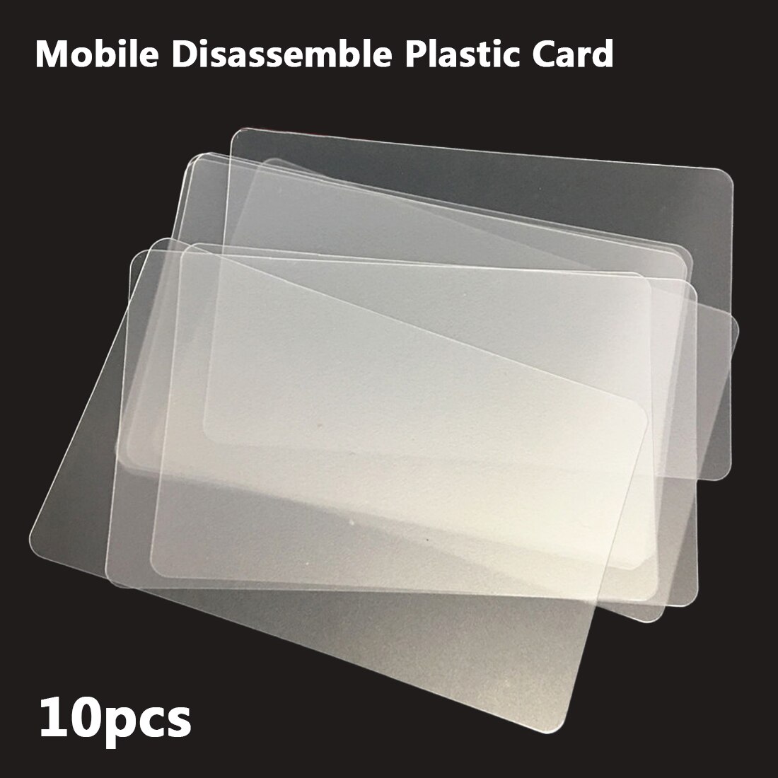 Hand Tool Set 10pcs Plastic Card Pry Opening Scraper for iPhone iPad Tablet for Samsung Mobile Phone Glued Screen Repair Tool