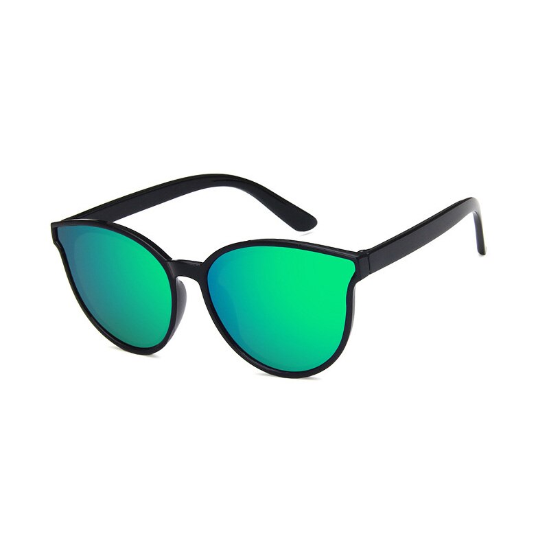 Piger / drenge solbriller børn vintage antirefleks  uv400 solbriller ovalt slik farve til børn udendørs briller oculos: C4